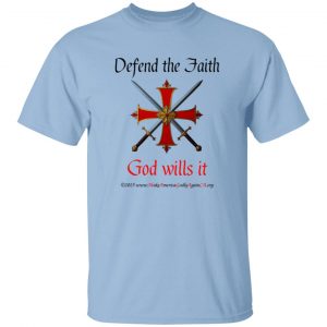 Defend the Faith Men's tee shirt