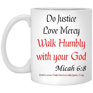 Do justice 11 oz. mug