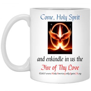 Come Holy Spirit small mug