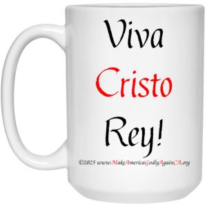 Viva Cristo Rey 15oz mug