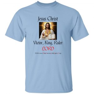 Christ Victor King Men's tee shirt