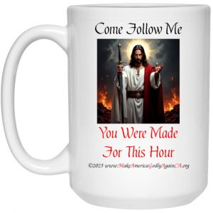 Come follow me 15 oz. mug