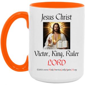 Christ Victor King 15 oz. mug