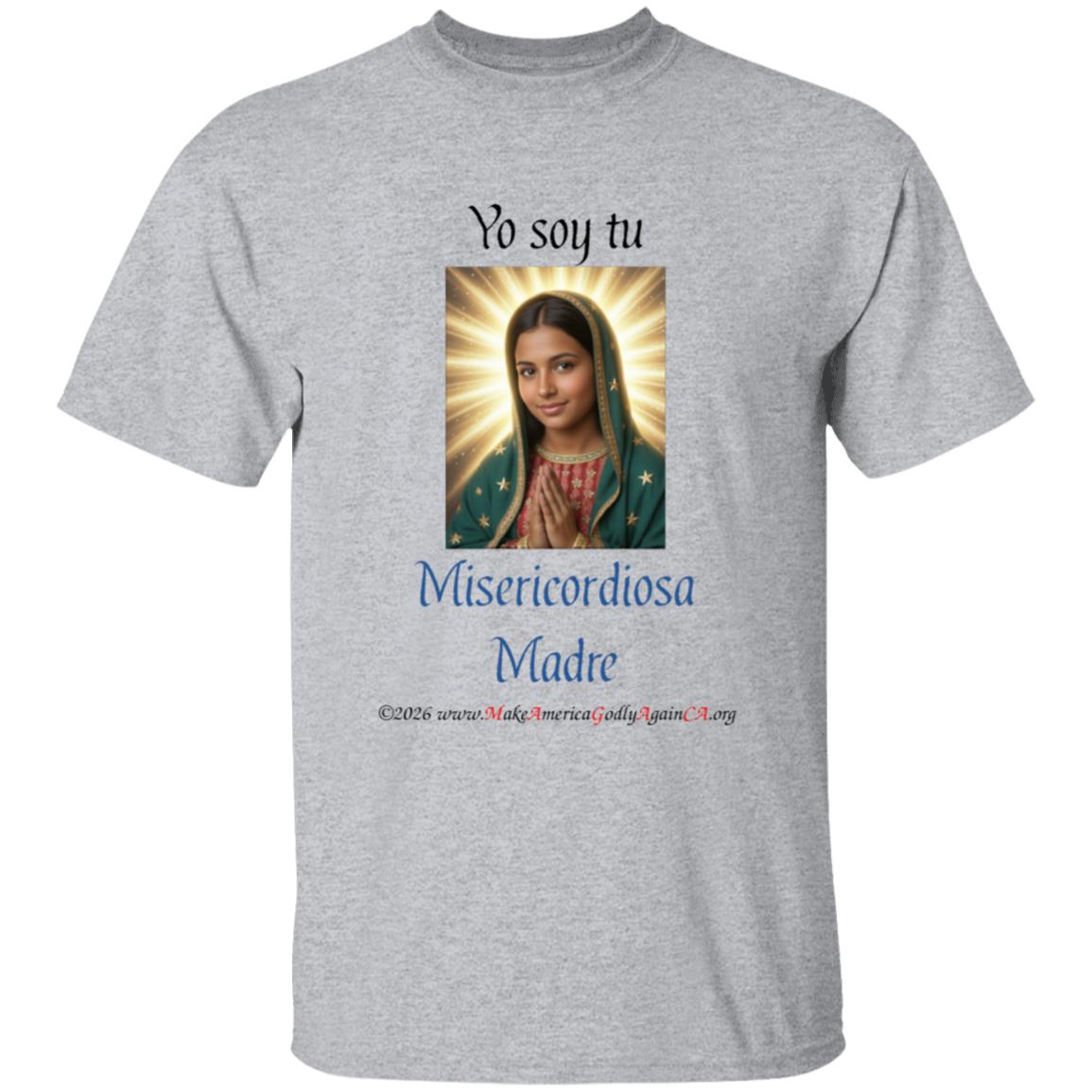 Misericordiosa Madre Camiseta para ninos y jovenes - Image 3