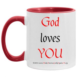 God Loves YOU 11 oz. mug