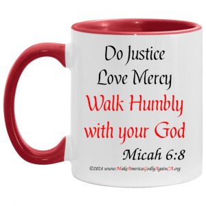 Do Justice 11 oz mug
