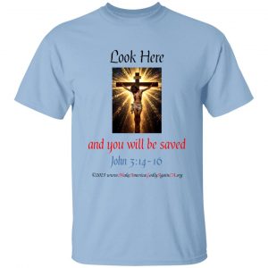 LOOK HERE Youth t-shirt