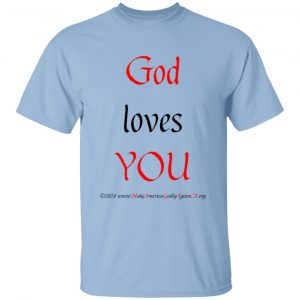 God Loves YOU Youth t-shirt
