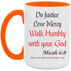 Do Justice 15 oz. mug