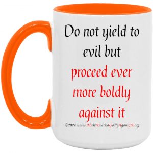 Proceed Boldly 15 oz. mug