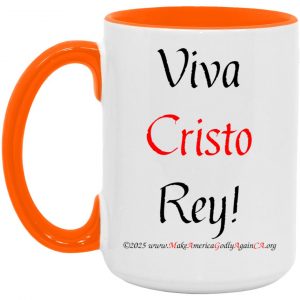 Viva Cristo Rey 15 oz. mug