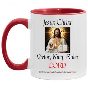 Christ Victor King 11 oz mug